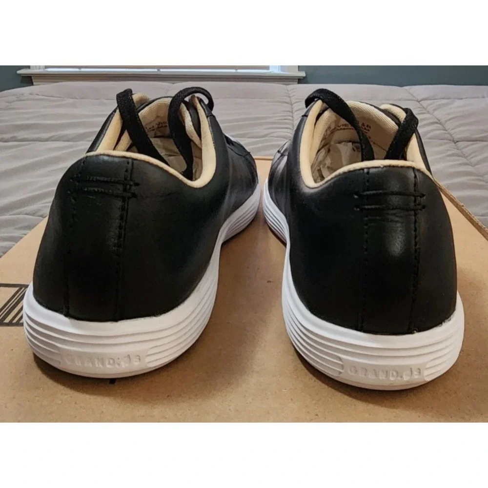 Cole Haan® (Women's 8.5 B)‎ Grand Crosscourt™ Sneaker in Black Leather